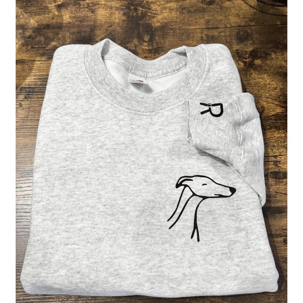 Dog Silhouette Sweatshirt