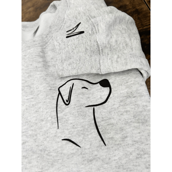 Dog Silhouette Sweatshirt